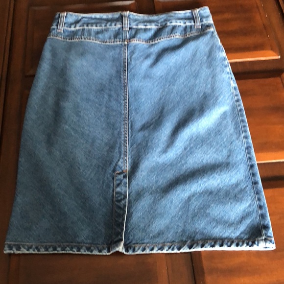 Women’s size 10 Petite shaver Lake jean skirt - Picture 9 of 11